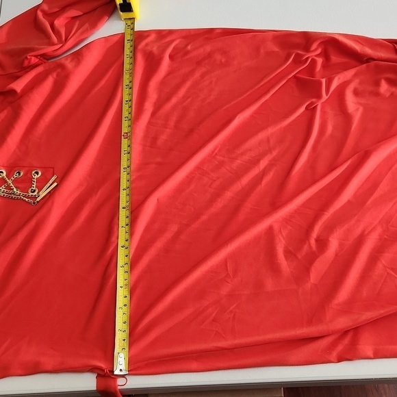 Michael Kors Womens Dress Size M Longsleeve Peachish Gold Midi Belt Tunix - Picture 7 of 10